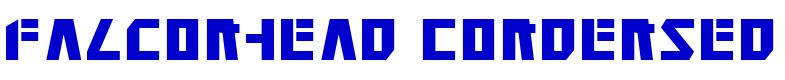 Falconhead Condensed шрифт